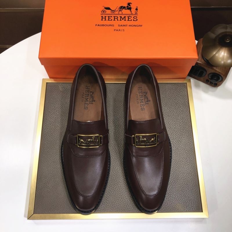 H**mes leather shoes